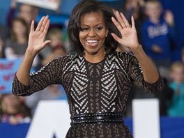Michelle Obamová se díky svému vkusu a sportovní postav dostala i na titulní...