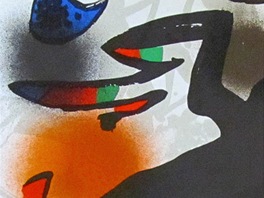Dílo katalánského malíe Joana Miróa je oblíbené. Aukce nabídne deset jeho...