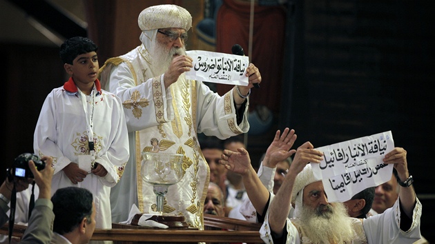 Volba novho patriarchy egyptskch kopt (4. listopadu 2012)