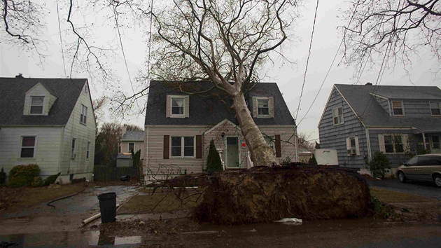 Nsledky boue Sandy v New Jersey (8. listopadu 2012)