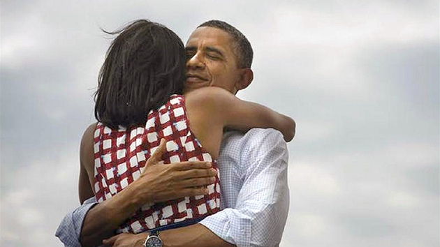 Fotografie, kterou zveejnil Barack Obama na svém twitterovém útu krátce po...