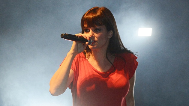 Marta Jandov mla koncert v SaSaZu (6. listopadu 2012).