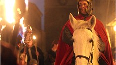 Tradiční svatomartinský průvod začne v Jihlavě u Brány Matky Boží. Svou krátkou Tradiční svatomartinský průvod začne v Jihlavě u Brány Matky Boží. Svou krátkou
