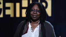 Z koncertu na podporu amerického erveného kíe po hurikánu Sandy (Whoopi