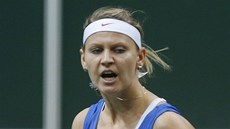 JO! Lucie afáová slaví vítzný úder v finále Fed Cupu proti srbské protivnici