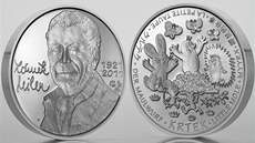 Praská mincovna vydala minci s Krtkem a jeho autorem Zdekem Milerem. Dva kusy