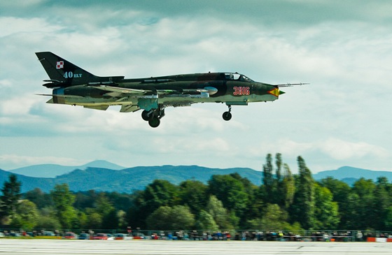 Polské letouny Su-22 byly k vidní i v esku bhem Dn NATO v Ostrav