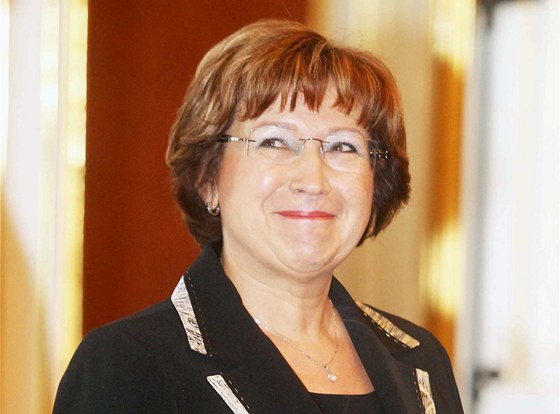 Ministryn práce a sociálních vcí Ludmila Müllerová na archivním snímku pi jmenování do funkce.