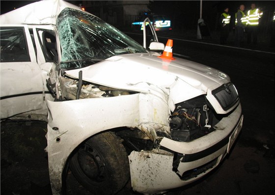 idi kody Octavia Combi zavinil vánou dopravní nehodu. (ilustraní snímek)