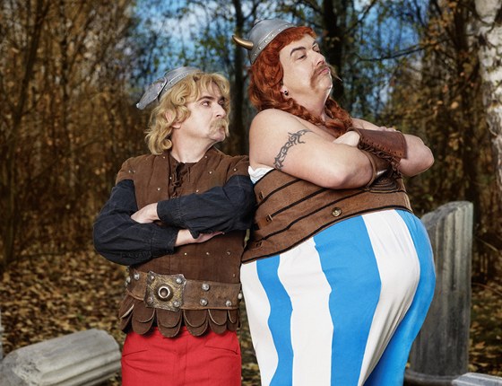 Kalendá Promny 2013: Michal Suchánek a Richard Genzer jako Asterix a Obelix 