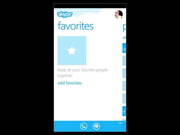 Skype pro Windows Phone 8