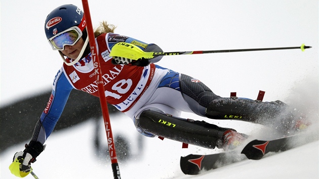 Americk sjezdaka Mikaela Shiffrinov