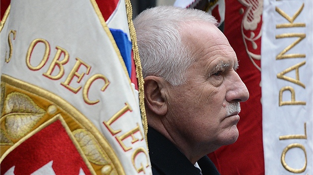 Prezident Václav Klaus vzdal hold událostem, které se odehrály na Národní tíd