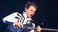 Matt Bellamy z Muse pi vystoupení v Mnichov (12. listopadu 2012)