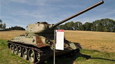 Východoněmecký tank u parkoviště v Mödlareuthu Východoněmecký tank u parkoviště v Mödlareuthu