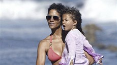 Halle Berry a její dcera Nahla