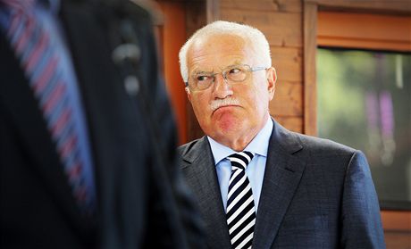 Dosluhující prezident Václav Klaus