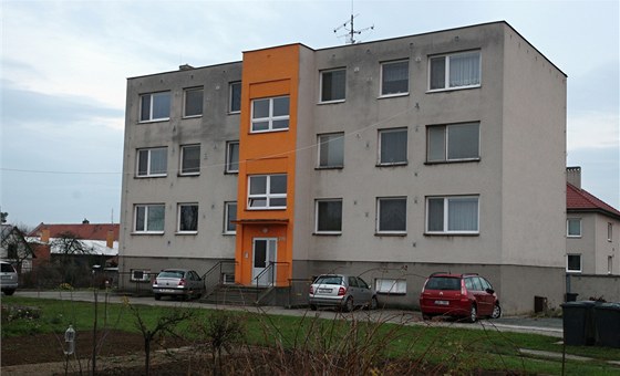 Bytovka v Hutnovicích, ve které má byt Josef Král. (21.10.2012)