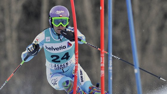 árka Záhrobská bude na nadcházejícím MS ve sjezdovém lyování nejvtí eskou nadjí.