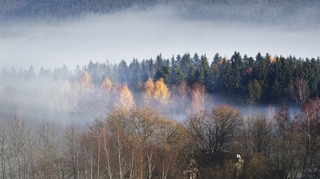 Inverze na umavskm Panci.