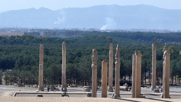 Celkov pohled na Persepolis