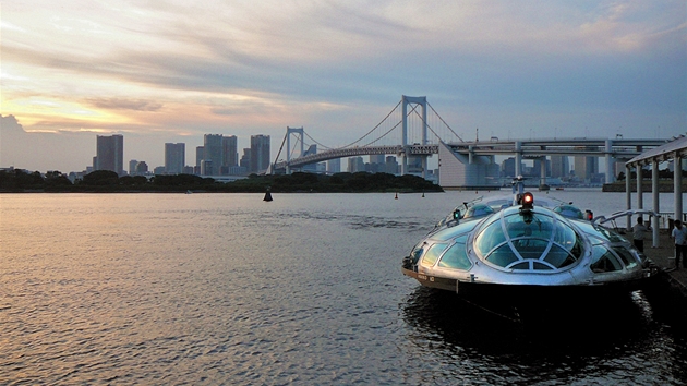 Panorama z ostrova Odaiba