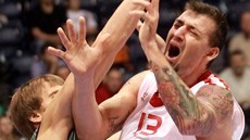 AU! Radoslava Rančíka z Nymburka utkání s Rudupisem Prienai bolelo. AU! Radoslava Rančíka z Nymburka utkání s Rudupisem Prienai bolelo.