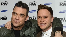 Robbie Williams a Olly Murs oznámili spolené turné (26. listopadu 2012).