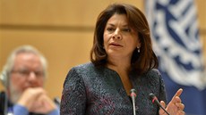 Kostarická prezidentka Laura Chinchilla Kostarická prezidentka Laura Chinchilla