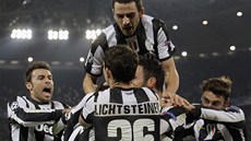 Gólová pyramida fotbalist Juventusu