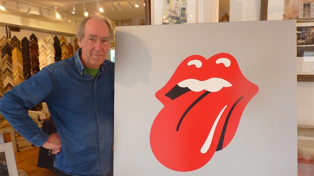 John Pasche u svho nvrhu pro Rolling Stones