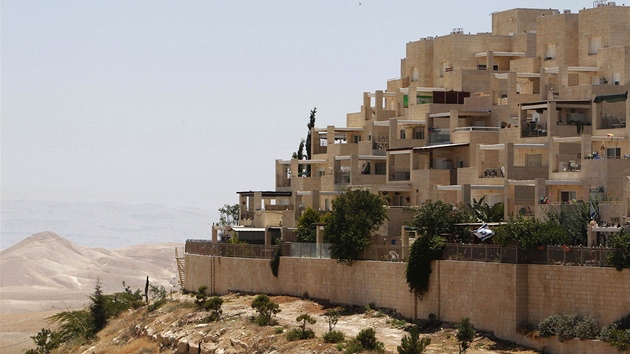 Izraelsk osada na palestinskm Zpadnm behu