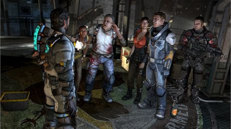 Ilustraní obrázek ze sci-fi akce Dead Space 3
