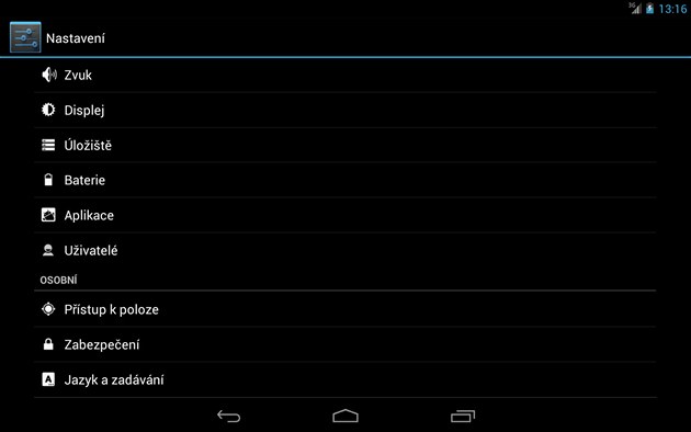 Uivatelské profily jsou uitené v rodinách a domácnostech, kde se jeden tablet sdílí mezi více jejími leny.