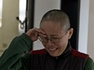 Liou Sia, manelka ínského disidenta Liou Siao-poa, byla v oku, kdy se k ní
