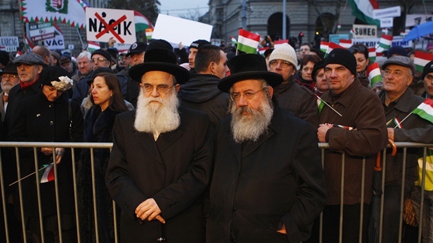 V Maarsku v nedli protestovalo nkolik tiscovek lid. Vad jim rasistick narky jednoho z mstnch poslanc