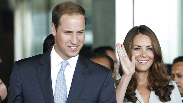 Kate a William jsou prv na cest po Dlnm vchod.
