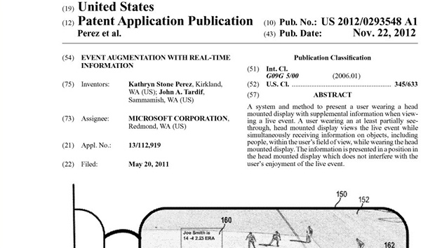 Patent Microsoftu na mobiln brle s prhledovm displejem