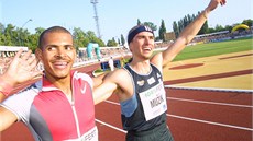 INSPIRACE. Před devíti lety pózoval jiří Mužík (vpravo) s Felixem Sanchezem na INSPIRACE. Před devíti lety pózoval jiří Mužík (vpravo) s Felixem Sanchezem na
