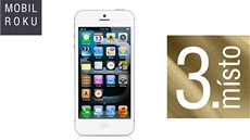 Mobil roku 2012, 3. místo - Apple iPhone 5