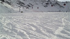 Čerstvý sníh na Klausbergu Čerstvý sníh na Klausbergu