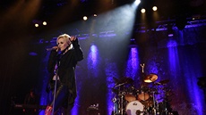 Zpvaka Dolores O'Riordanová na praském koncertu Cranberries