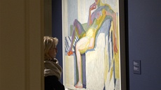 Výstava ukazuje vývoj, kterým Kupka proel, ne se dal na abstraktní malíství.