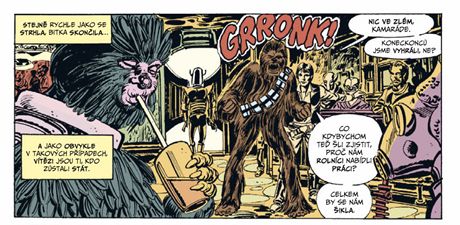 Z oblky komiksu Star Wars