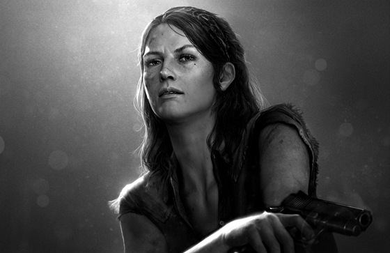 Hereka Annie Wersching jako ostílený paerák ve he The Last of Us