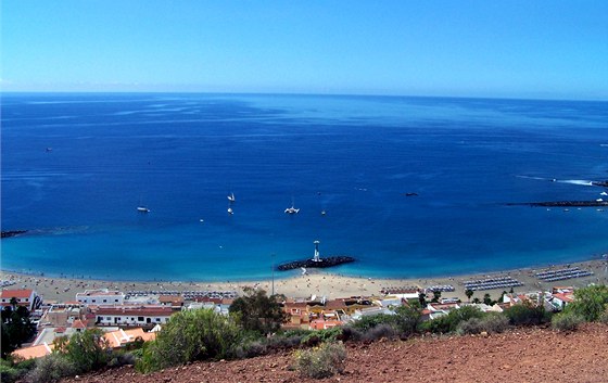 Pobeí u Los Cristianos na Tenerife 