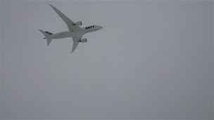 Boeing 787 Dreamliner pistv v Praze.