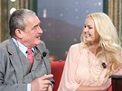 Karel Schwarzenberg a Tereza Fajksová v Show Jana Krause