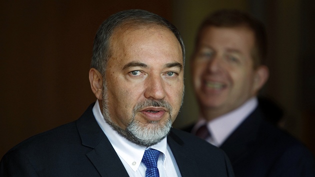 Izraelsk ministr zahrani Avigdor Lieberman na archivnm snmku