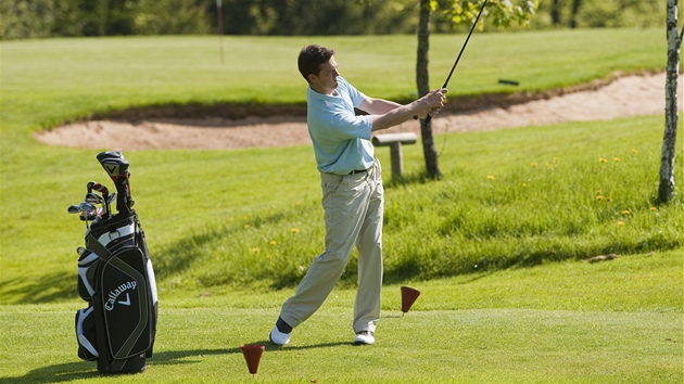 Golfista (ilustraní foto)
